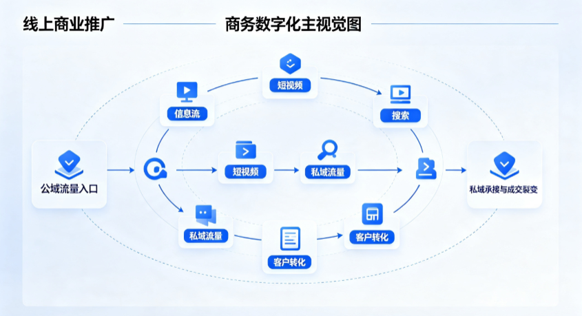 贵溪市线上商业推广怎么做？全域流量闭环搭建与低成本转化实战指南